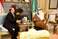 هادي يلتقي الملك سلمان ويبحثان الوضع السياسي والميداني في المنطقة