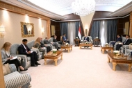 العليمي يبحث مع وفد الاتحاد الاوروبي مستجدات الوضع في اليمن