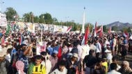 الالاف يدشنون تظاهرة مليونيه تشهدها عدن