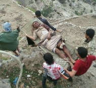 اصابة14شخصاً من المقاومة والمدنيين بقصف المليشيات في تعز