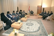وفد الحزب الاشتراكي يلتقي نائب رئيس الجمهورية في الرياض
