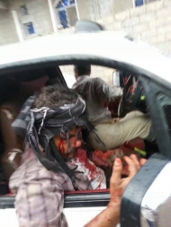 ارتفاع حصيلة الهجومين الانتحاريين على قطاع الحبيلين العسكري بلحج الى45قتيل وجريح