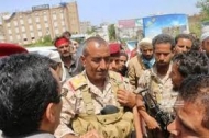 الشراجي يواصل فرض سيطرته على مقر اللواء35بتعز واختطاف4من افراده